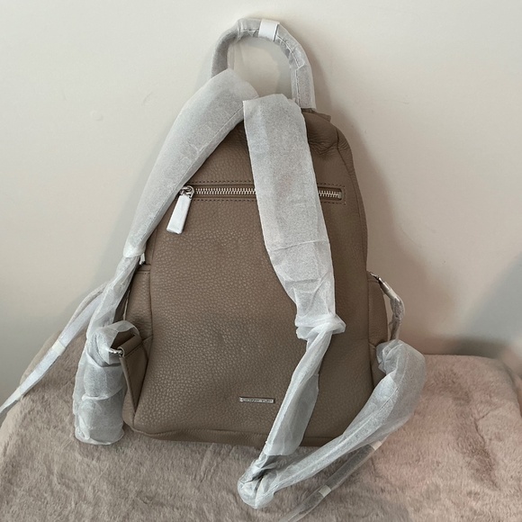 Rebecca Minkoff Large Leather Backpack with Silver Hardware (NEW) - Picture 11 of 14